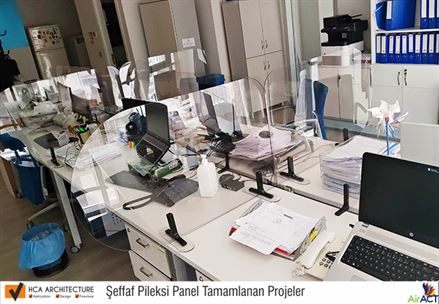 AIR ACT Şeffaf Pileksi Paneli