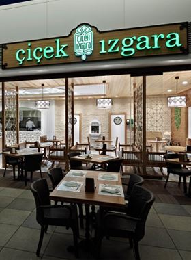- Çiçek Izgara Cafe Restoran Konsept Tasarımı
