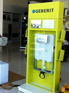 - GEBERIT Ahşap Teşhir Standı