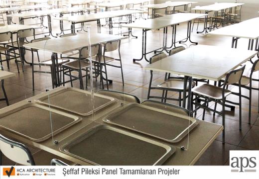 APS Giyim Şeffaf Pileksi Panel Uygulaması