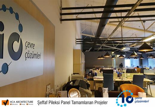 IO Çevre Açık Ofis Koruyucu Seperatör Panel