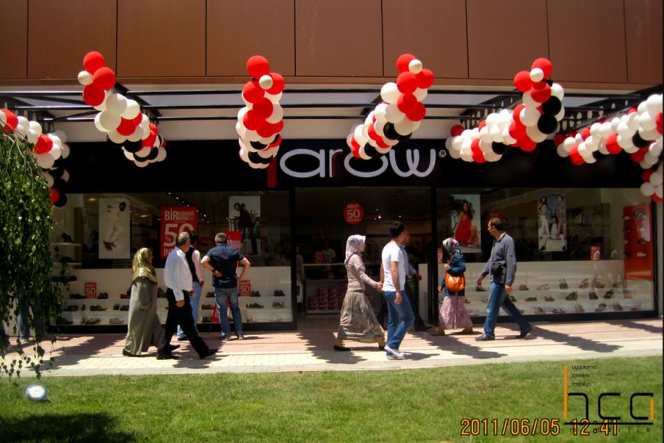 Arow mağaza açılışı