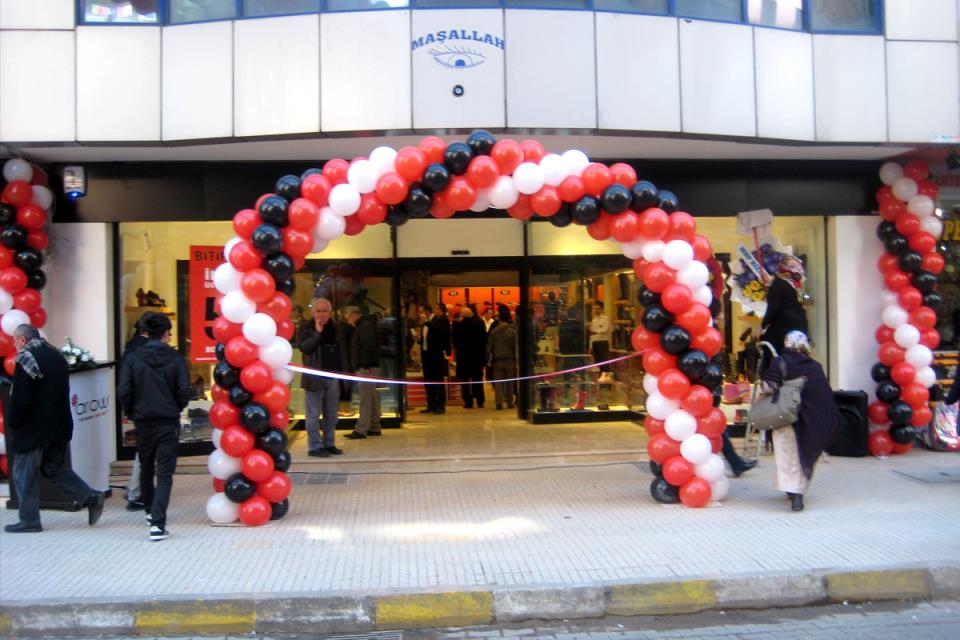 Arow mağaza giriş bölümü
