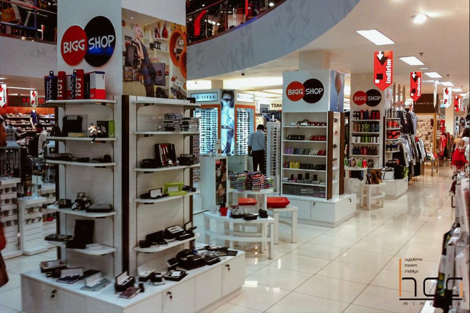 BIGG SHOP Ürün Teşhir Standı 5