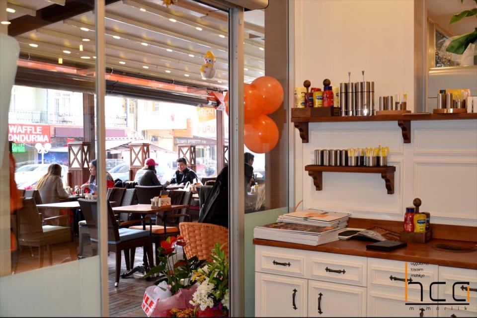 Chay Tea Coffee Dekorasyon Çalışması