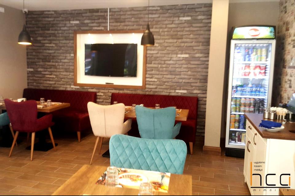 Çiçek Izgara Cafe Restoran Tasarımı