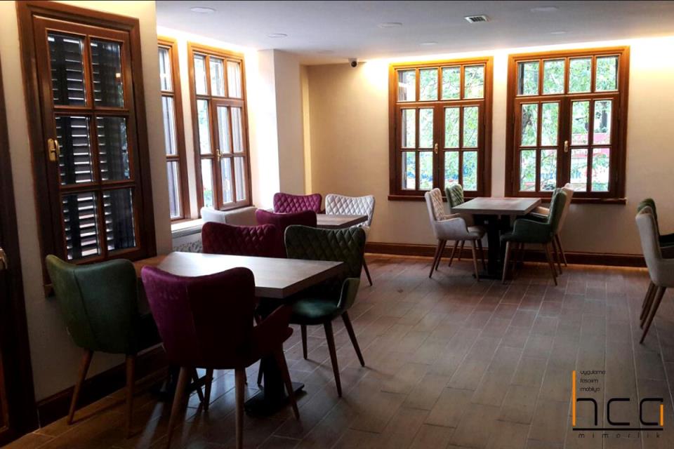 Çiçek Izgara Cafe Konsept Tasarımı