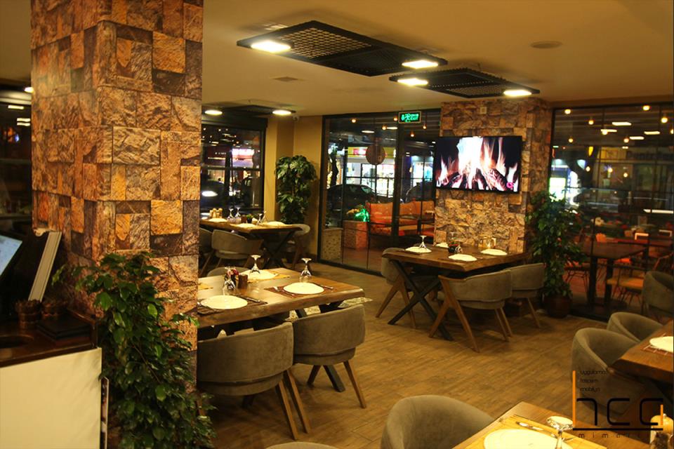 Dem&Et Steak House Restaurant Dekorasyonu