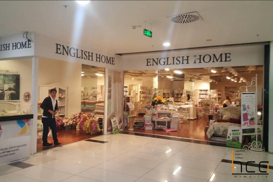 English Home Mağaza Konsept Tasarımı