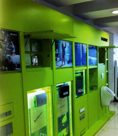 GEBERIT Ahşap Standı