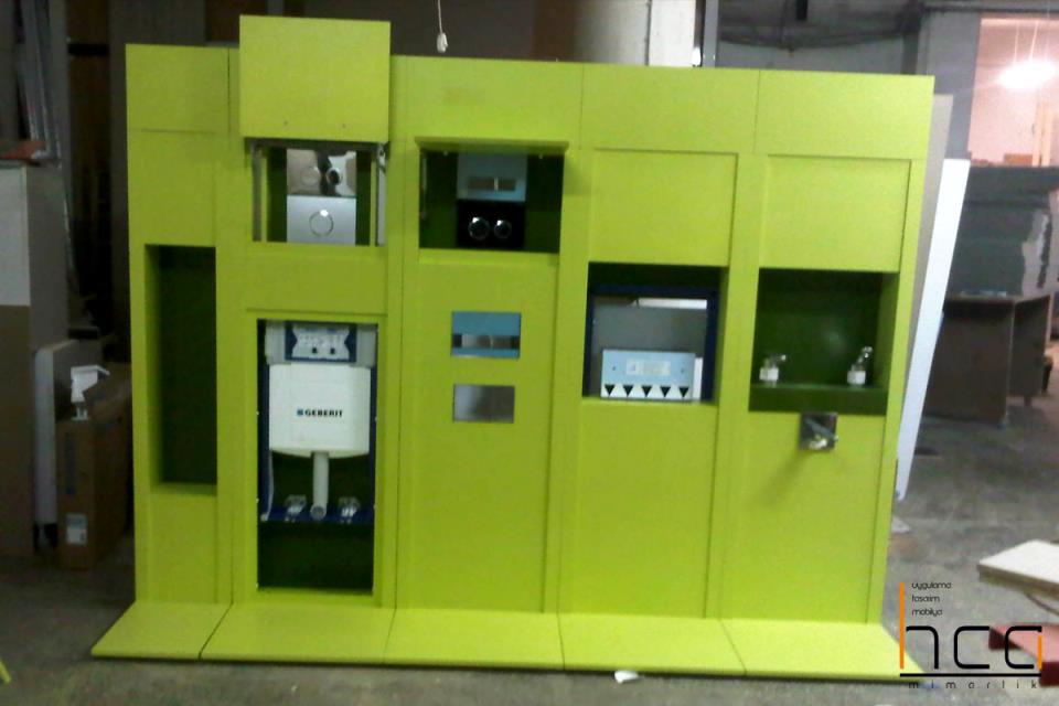 GEBERIT Ahşap Teşhir Standı 3