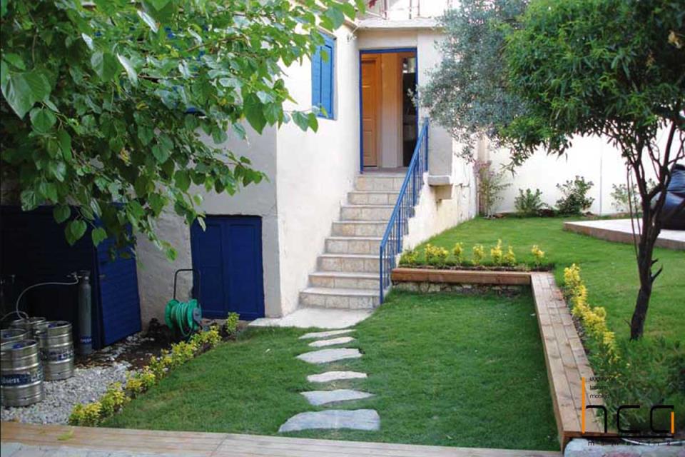 Kalkan Park Cafe Bahçe Dekorasyonu