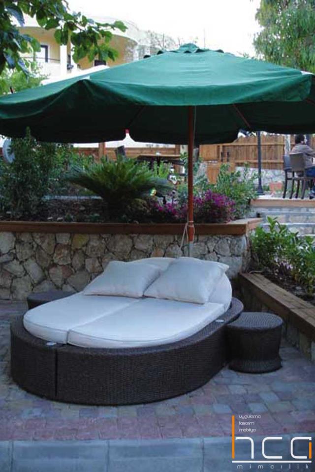 Kalkan Park Cafe Dekorasyonu