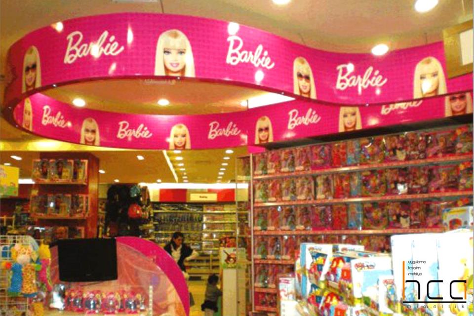 BARBIE Ürün Teşhir Stant Uygulaması