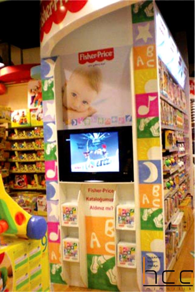 MATTEL Fisher Teşhir Standı 1