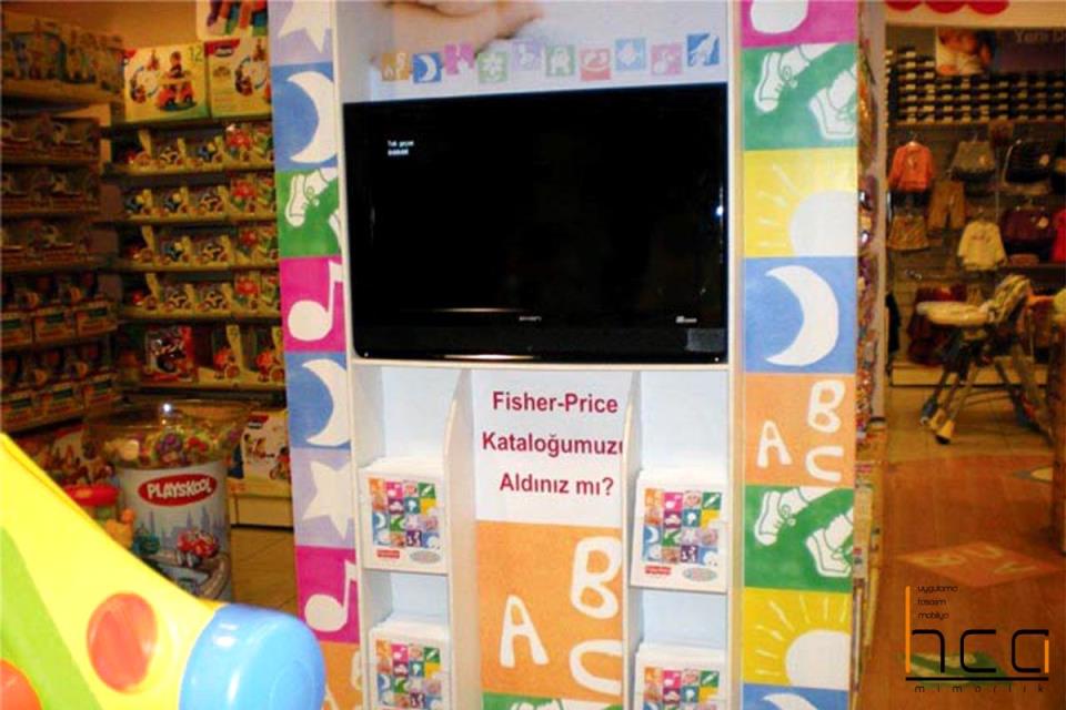 MATTEL & BARBIE Ürün Teşhir Stant Uygulaması