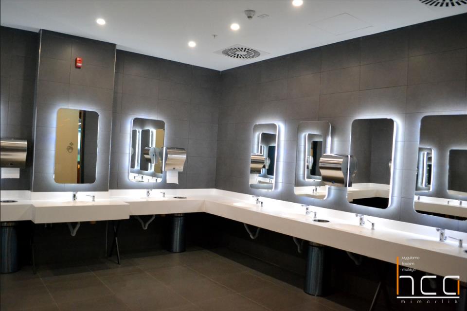 Mercedes Benz WC iç Tasarımı