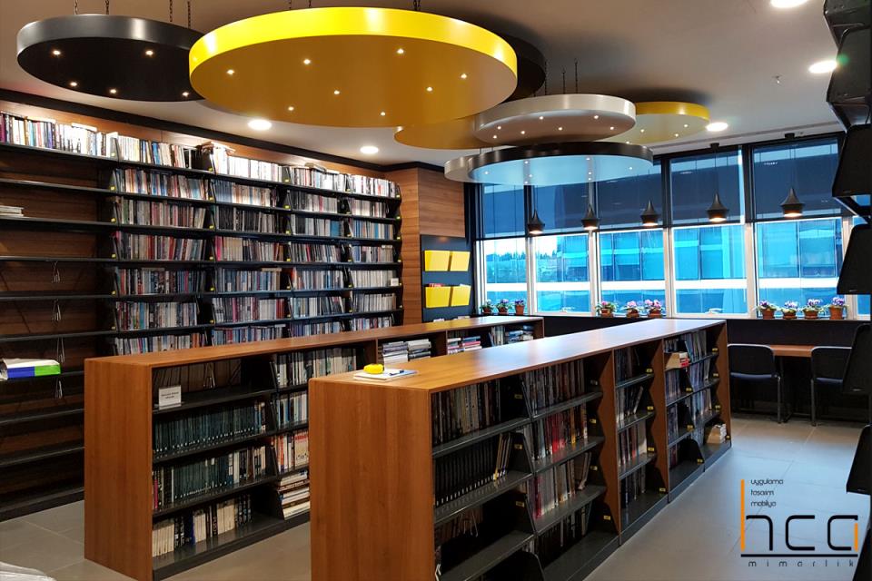Mercedes Benz Kütüphane Tasarım ve Dekorasyonu