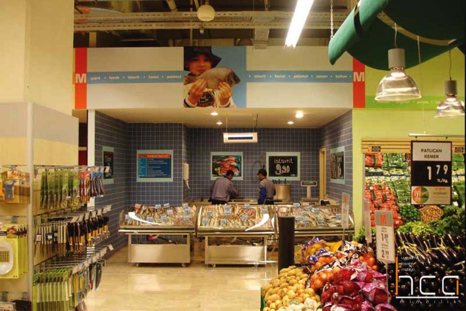 Migros Reyon Dekorasyonu