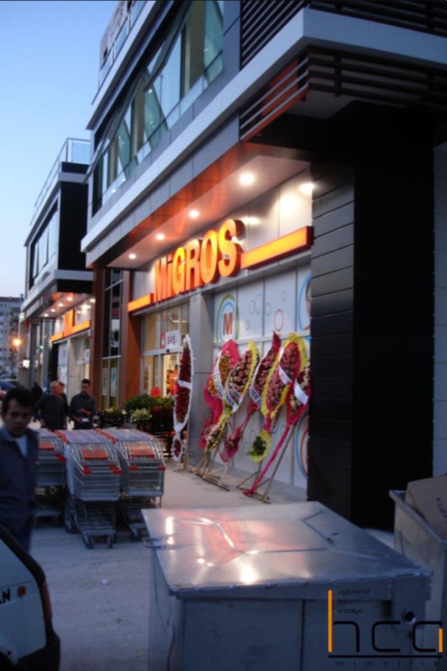 Migros Marketleri Dekorasyonu