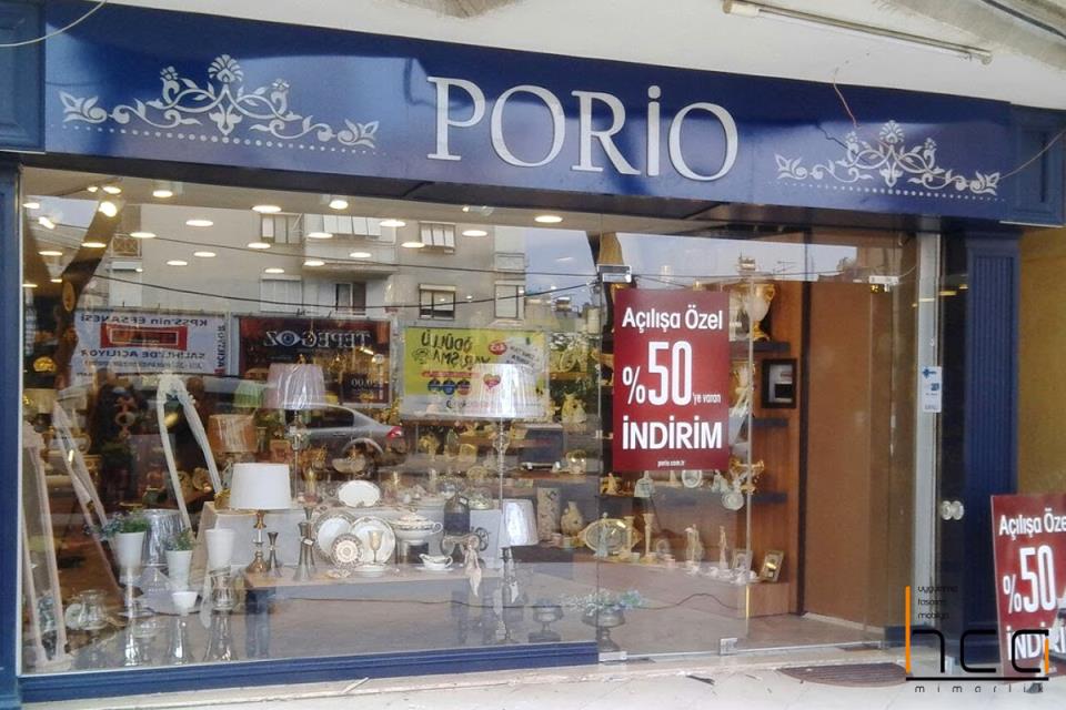 PORIO Mağaza Tasarımı
