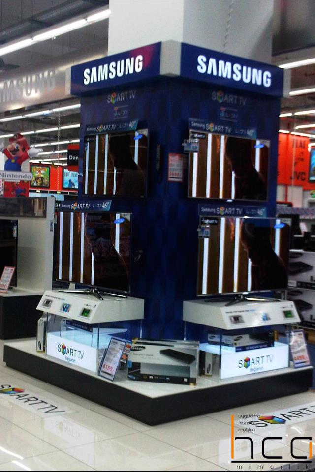 SAMSUNG Ürün Teşhir Standı 6