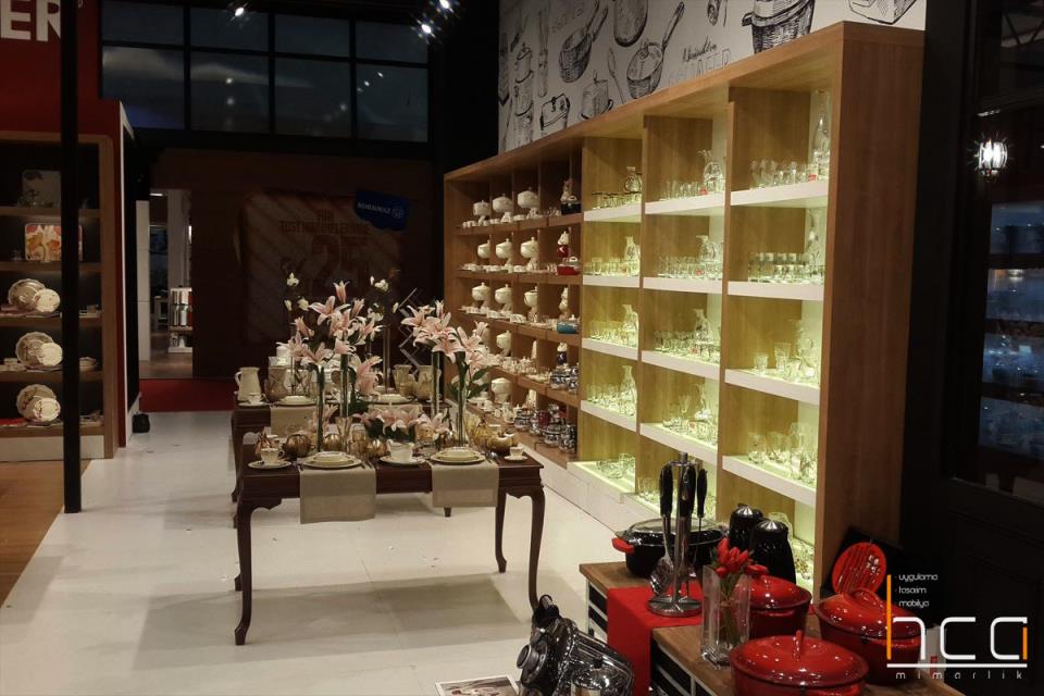 Schafer Züccaciye Dekor Fuarı Uygulaması