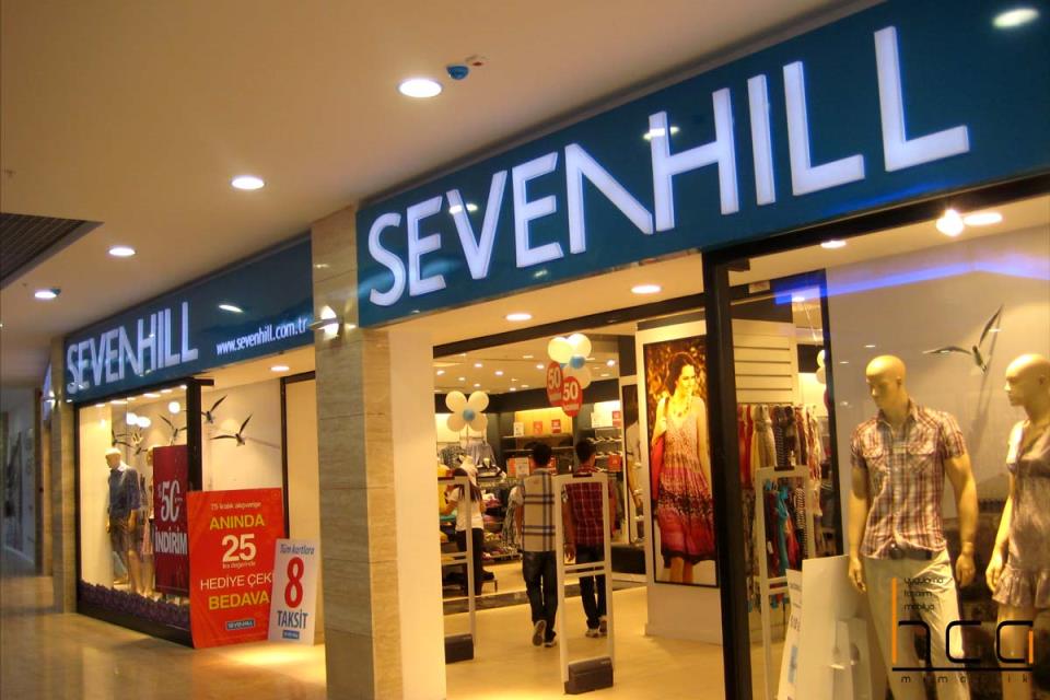 SEVENHILL Mağaza Dekorasyonu