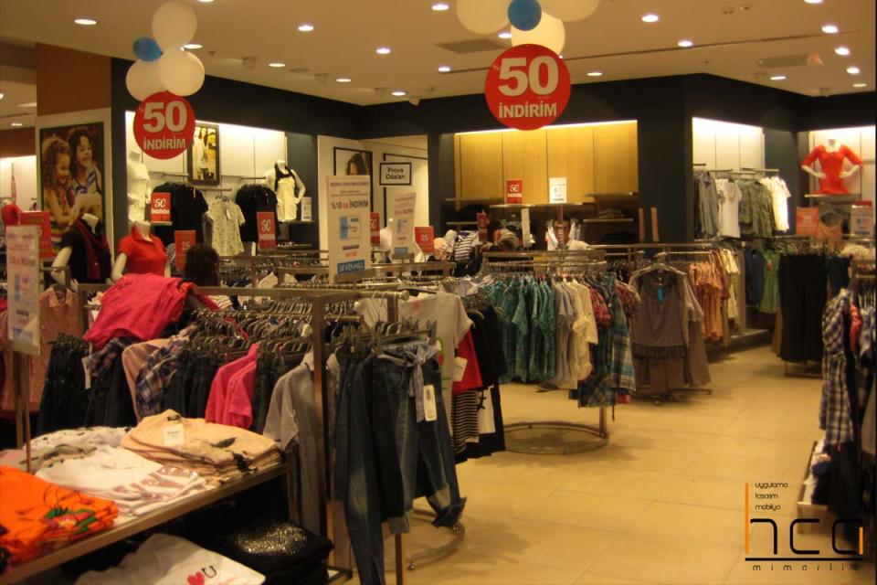 SEVENHILL iç Mağaza Dekorasyonu