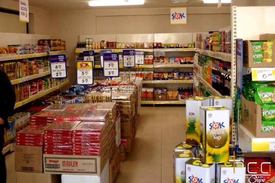 ŞOK Market Tasarım ve Dekorasyonu