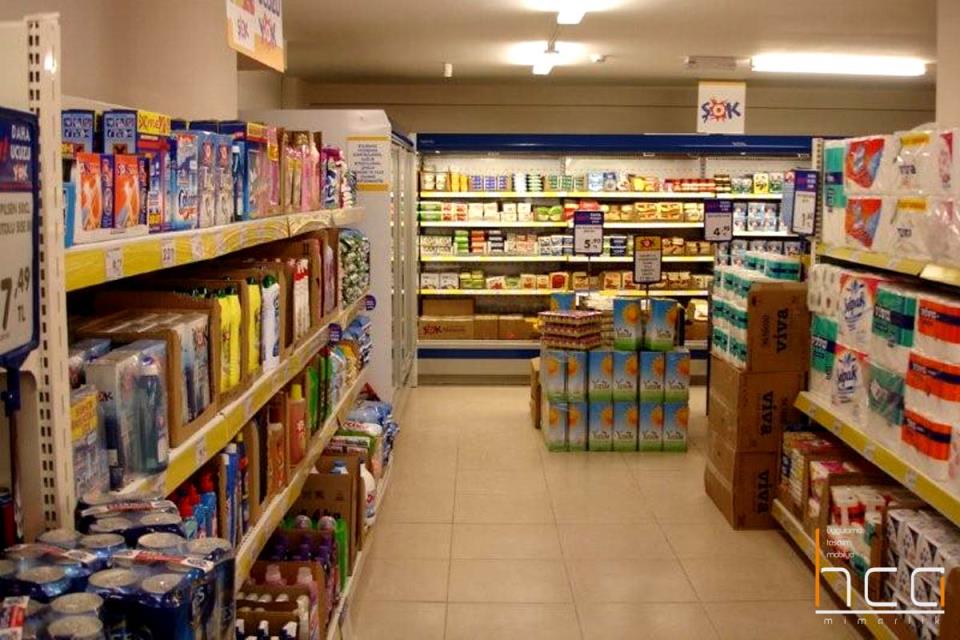 ŞOK Marketleri Tasarımı