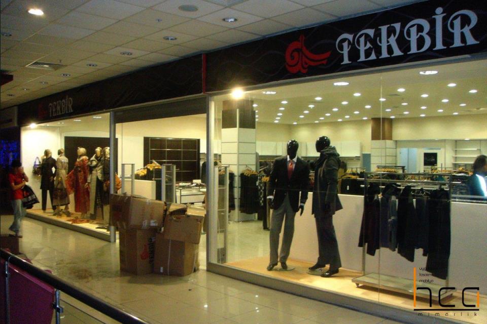 Tekbir Mağaza Dekorasyonu