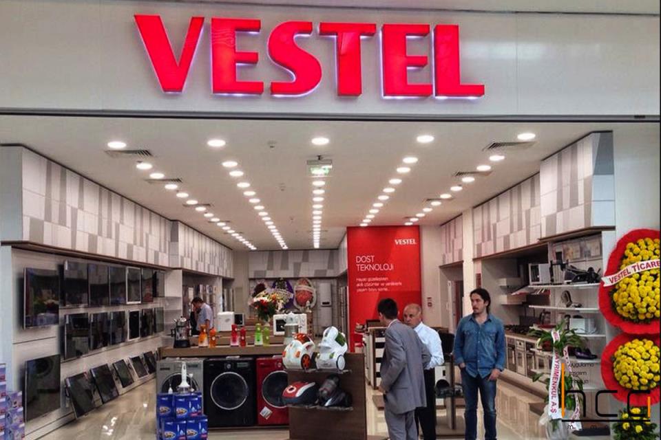 VESTEL Mağaza Dekorasyonu