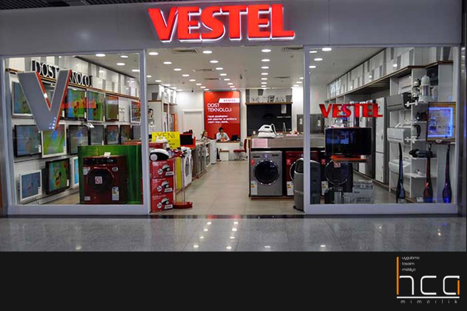 VESTEL Mağaza Tasarımı